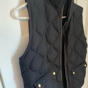 Black JCrew vest